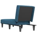 Miniatyrbillede 5 af 9: vidaXL chaiselong velour blå