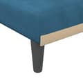 Miniatyrbillede 7 af 9: vidaXL chaiselong velour blå