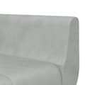 Miniatyrbillede 8 af 11: vidaXL L-formet sovesofa 275x140x70 cm velour lysegrå