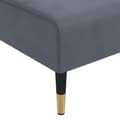 Miniatyrbillede 9 af 11: vidaXL L-formet sovesofa 271x140x70 cm velour mørkegrå