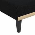 Miniatyrbillede 9 af 11: vidaXL L-formet sovesofa 275x140x70 cm stof sort