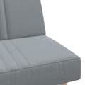 Miniatyrbillede 8 af 11: vidaXL L-formet sovesofa 255x140x70 cm stof lysegrå