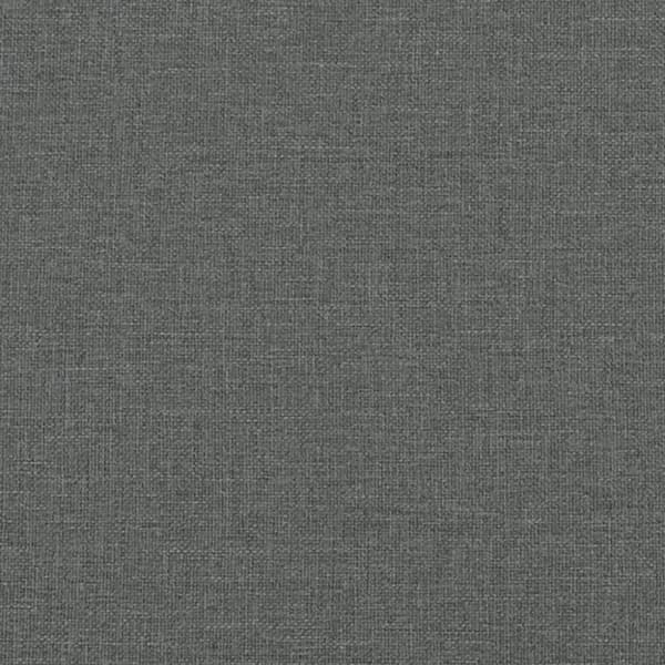 vidaXL L-formet sovesofa 255x140x70 cm stof mørkegrå