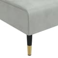 Miniatyrbillede 9 af 11: vidaXL L-formet sovesofa 271x140x70 cm velour lysegrå