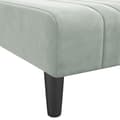 Miniatyrbillede 9 af 11: vidaXL L-formet sovesofa 260x140x70 cm velour lysegrå