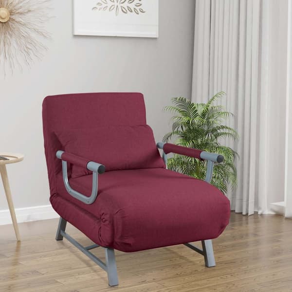 Kolino sovesofa stol rød.