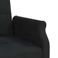Miniatyrbillede 11 af 11: vidaXL sovesofa med hynder velour sort