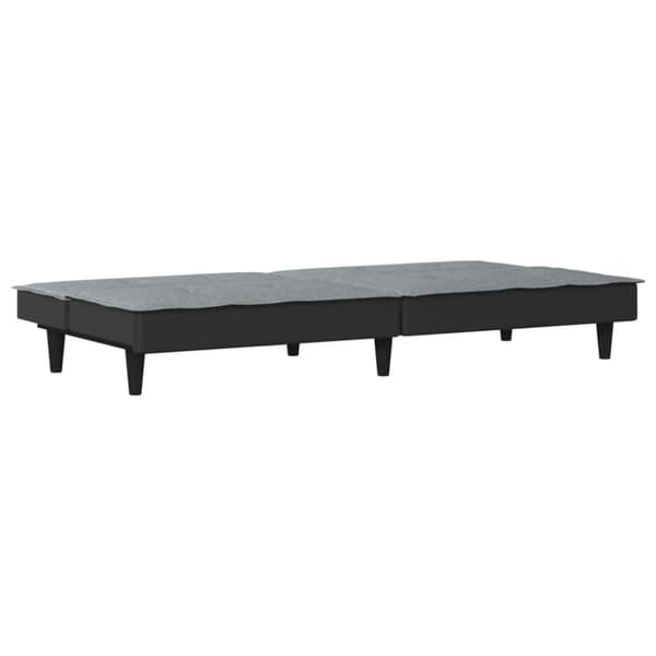 vidaXL sovesofa stof lysegrå