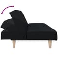 Miniatyrbillede 9 af 11: vidaXL sovesofa stof sort