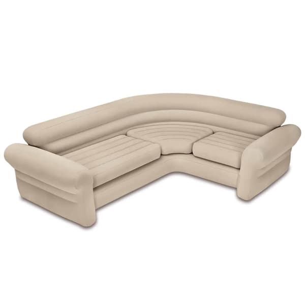 INTEX oppustelig hjørnesofa 257x203x76 cm 68575NP
