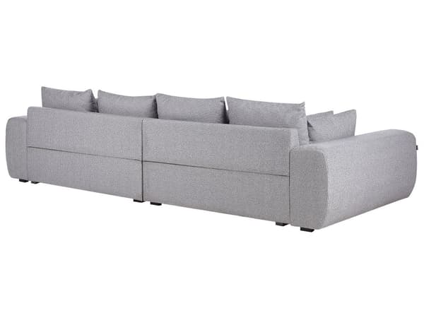 Soffa tyg grå TORPO