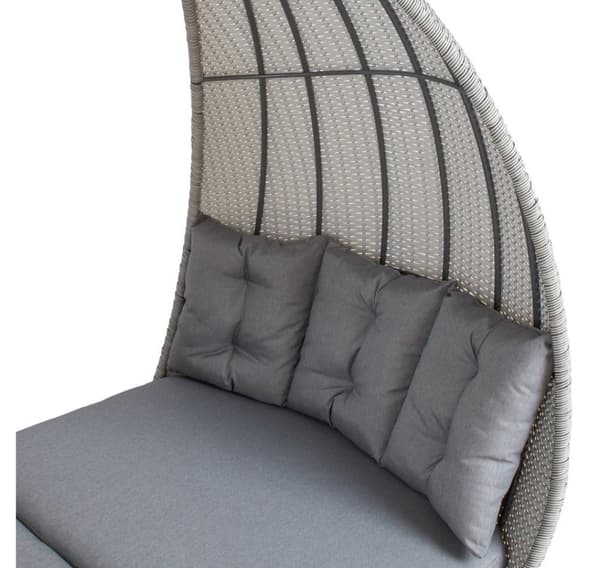 Päiväsänky ASCOT harmaa