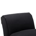Miniatyrbillede 8 af 11: Rootz BedBench - Sort - Konstrueret træ, skum - 40,15 cm x 12,2 cm x 20,07 cm