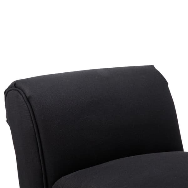 Rootz BedBench - Sort - Konstrueret træ, skum - 40,15 cm x 12,2 cm x 20,07 cm