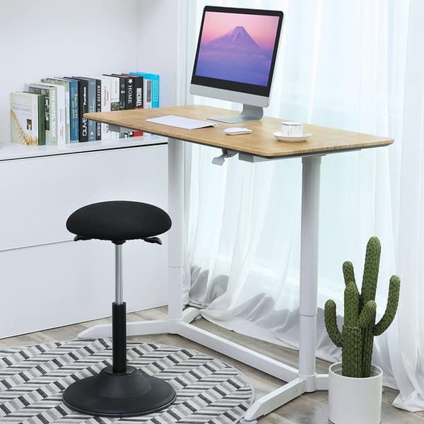 Rootz skammel - Bordskammel - Højdejusterbar - Ergonomisk - Roterbar - Anti-Slip - Sort
