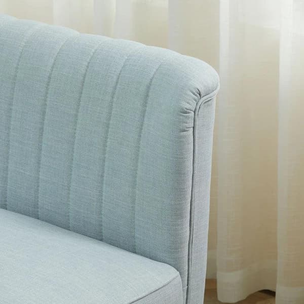 Rootz Soffa - 2-sits tygsoffa - Soffa - Lounge Soffa - Ljusgrön - 117 X 56,5 X 77 Cm