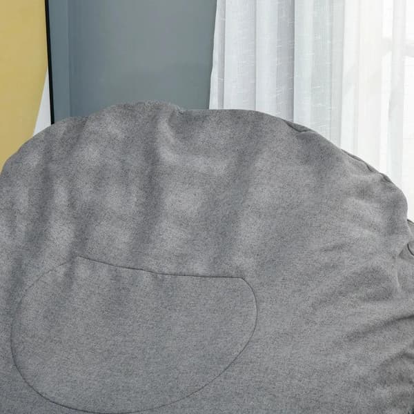 Rootz Beanbag - Sofa Beanbag - Golvstol - Mörkgrå