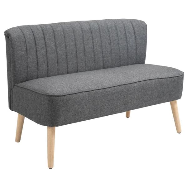 Rootz Soffa - 2-sits soffa - Soffa - Lounge Soffa - Mörkgrå - 117 x 56,5 x 77 cm