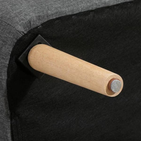 Rootz Soffa - 2-sits soffa - Soffa - Lounge Soffa - Mörkgrå - 117 x 56,5 x 77 cm