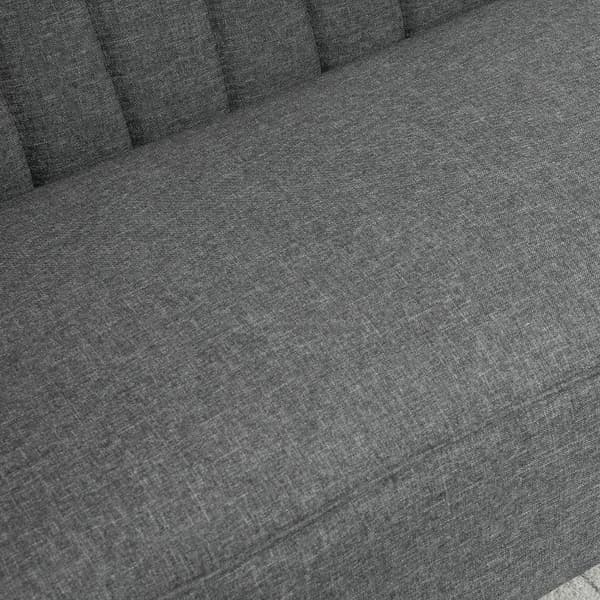 Rootz Soffa - 2-sits soffa - Soffa - Lounge Soffa - Mörkgrå - 117 x 56,5 x 77 cm