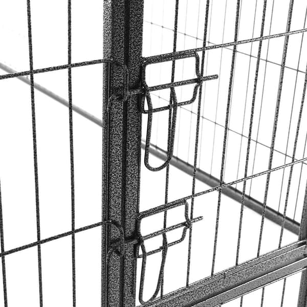 Rootz hundbänk - hundbänk - hundkennel - lekhage för husdjur - hundvård för hundar - 77 x 100 cm