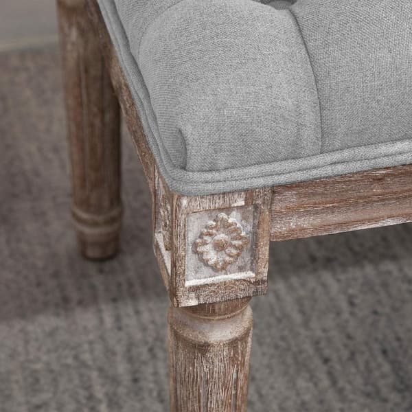 Rootz-pehmustettu sohva - Vuodesohva - Classic/Vintage - Harmaa - 81 x 41 x 41 cm