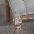Pikkukuva 6 / 8: Rootz-pehmustettu sohva - Vuodesohva - Classic/Vintage - Harmaa - 81 x 41 x 41 cm