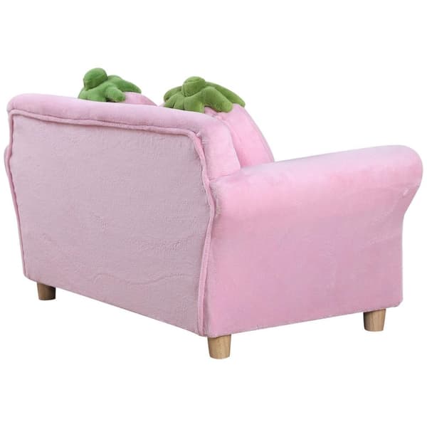 Rootz børnebænk - Pink, Grøn - Træ, Skum - 35,43 cm x 20,87 cm x 18,9 cm