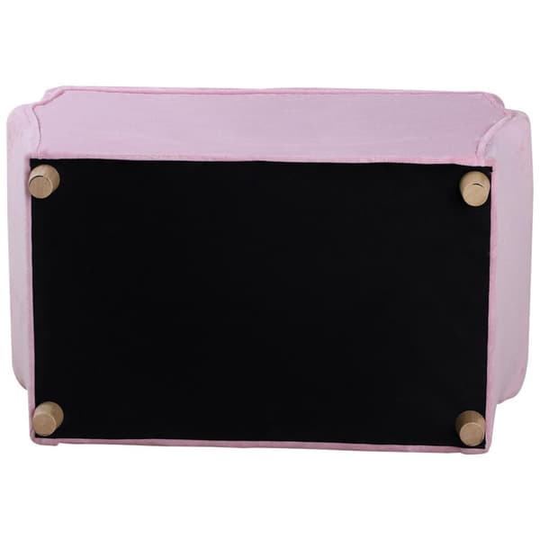 Rootz børnebænk - Pink, Grøn - Træ, Skum - 35,43 cm x 20,87 cm x 18,9 cm