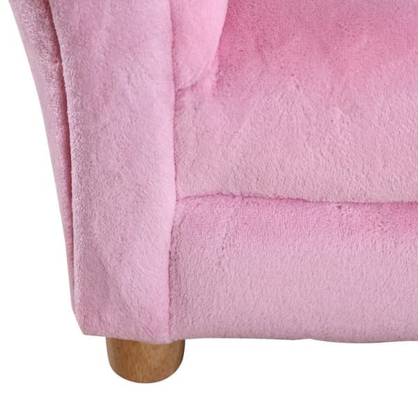 Rootz børnebænk - Pink, Grøn - Træ, Skum - 35,43 cm x 20,87 cm x 18,9 cm