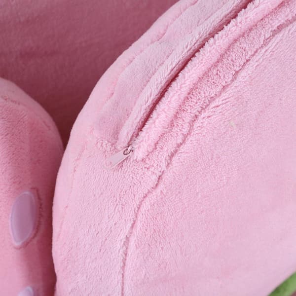 Rootz børnebænk - Pink, Grøn - Træ, Skum - 35,43 cm x 20,87 cm x 18,9 cm