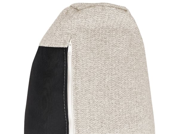 Sofa Lys Beige Polyester Polstret 3-sæders Moderne Minimalistisk Stil Stue Brede Armlæn Polstret Ryglæn