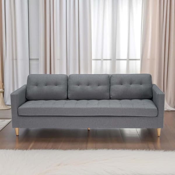 Marino sofa 3 pers. stof grå.