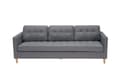 Miniatyrbillede 1 af 8: Marino sofa 3 pers. stof grå.