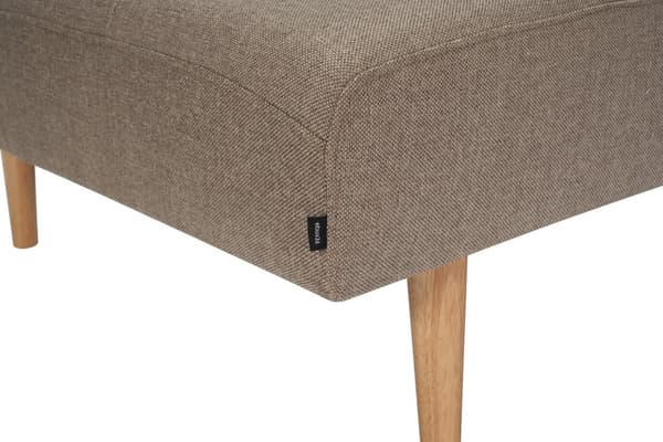 Marino daybed stoff brun.