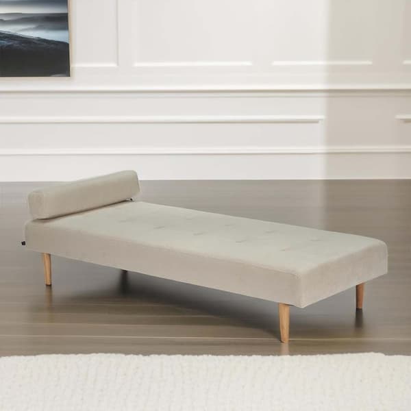 Marino daybed fløyel sandfarget.