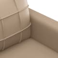 Miniatyrbillede 7 af 10: vidaXL 2-personers sofa 120 cm kunstlæder cappuccino