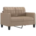 Miniatyrbillede 1 af 10: vidaXL 2-personers sofa 120 cm kunstlæder cappuccino