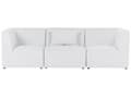 Miniatyrbild 4 av 11: Modulär 3-sitssoffa Off-White Manchestersektion Tredelad Soffa Modern Minimalistisk Stil