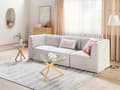Miniatyrbild 2 av 11: Modulär 3-sitssoffa Off-White Manchestersektion Tredelad Soffa Modern Minimalistisk Stil