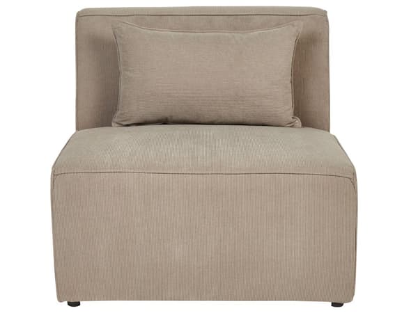 Modulsofa Taupe Fløjl 3 Personers Designer Klassisk Flyder L formet Sofa med Høj Ryg Stue Hjørnesofa med Fodskammel Høj Kvalitet Stofsofa