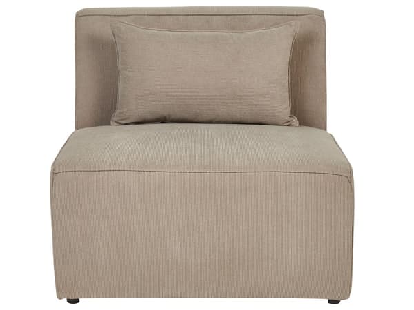 Modulsofa Taupe Fløjl 4 Personers Designer Klassisk Flyder L formet Sofa med Høj Ryg Stue Hjørnesofa med Fodskammel Høj Kvalitet Stofsofa