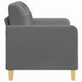 Miniatyrbillede 5 af 10: vidaXL 2-personers sofa 120 cm stof mørkegrå