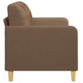 Miniatyrbillede 5 af 10: vidaXL 2-personers sofa 140 cm stof brun