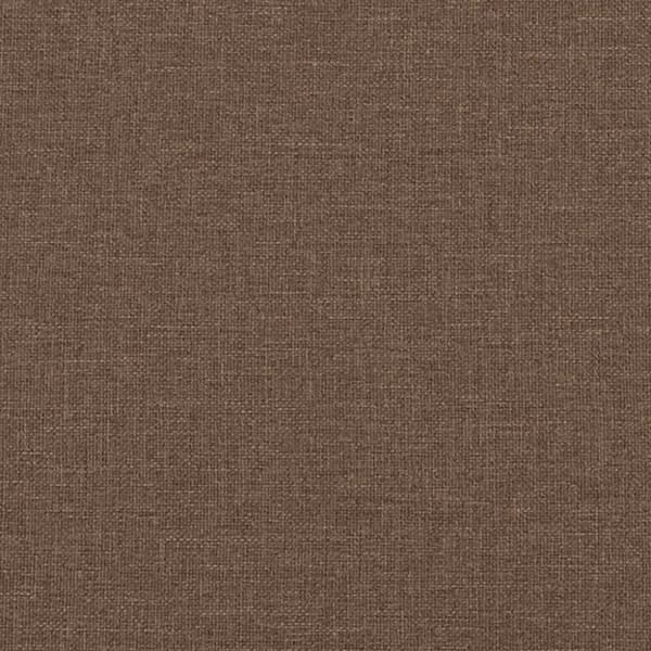 vidaXL 2-personers sofa 120 cm stof brun
