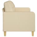 Miniatyrbillede 5 af 10: vidaXL 3-personers sofa 180 cm stof cremefarvet