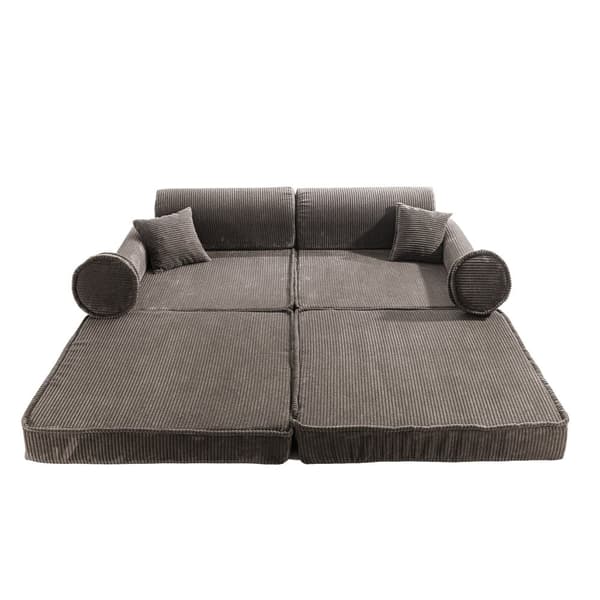 MeowBaby® Soffa Barnsoffa Slimcord, Corduroy