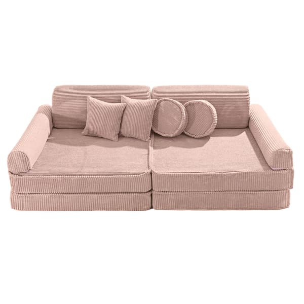 MeowBaby® Soffa Barnsoffa Slimcord, Corduroy