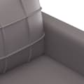 Miniatyrbillede 5 af 7: vidaXL sofasæt 2 dele med hynder kunstlæder grå