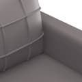 Miniatyrbillede 5 af 7: vidaXL sofasæt 2 dele med hynder kunstlæder grå